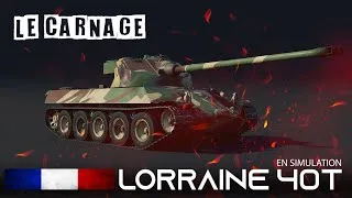 Miniature : Le carnage en Lorraine 40t SIMU ...  / WAR THUNDER FR