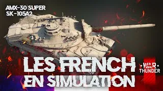 Miniature : Les French en simulation ( SK-105A2  et  AMX-30 Super )