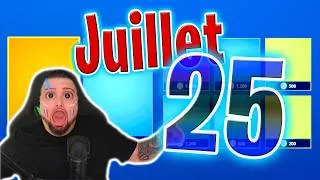 Miniature : BOUTIQUE FORTNITE D’AUJOURD’HUI (25 Juillet 2026) 💙🥳 (Boutique du jour)