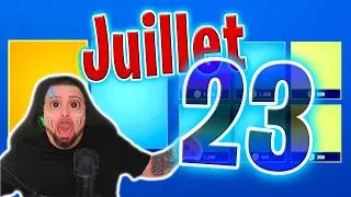 Miniature : BOUTIQUE FORTNITE D’AUJOURD’HUI (23 Juillet 2026) 💙🥳 (Boutique du jour)