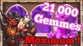 Miniature : [Castle Clash FR] TIRAGES 21K GEMMES en musique ! Svalinn ? Moximum