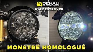 Miniature : Test du phare Denali D14 DESTROYER  : le roi des BLOCS OPTIQUES (homologués) ?