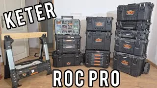 Miniature : [KETER] Système modulable ROC Pro et ses tréteaux