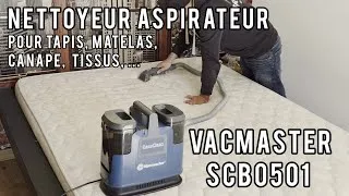 Miniature : [CLEVA] Vacmaster SCB0501 - Aspirateur nettoyeur pour tapis, canapé, matelas, ...