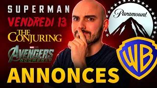 Miniature : Grosses Annonces Qu'il ne Fallait Pas Manquer ! (Avengers, Conjuring, Superman, Warner Bros, ...)