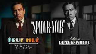 Miniature : Série Spider-Noir : Noir et Blanc VS Couleurs (Comparatif)