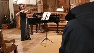 Miniature : ✒️ Récitatif - solo violin from Sonate AEVUM by Matthieu Stefanelli - Fanny Stefanelli violinist