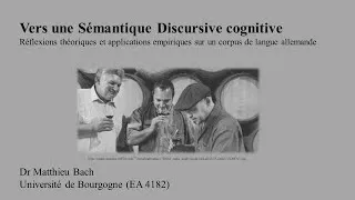 Miniature : Vers une Sémantique Discursive cognitive - Présentation Thèse