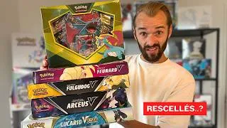 Miniature : J'AI un ENORME DOUTE sur 5 ANCIENS COFFRETS POKEMON de ma COLLECTION... JE LES OUVRE ! 😱
