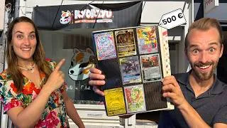 Miniature : 500€ de CARTES à ECHANGER dans cette NOUVELLE BOUTIQUE POKEMON ! (KYORIU)
