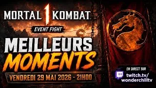 Miniature : 🔥 MORTAL KOMBAT 1 EVENT FIGHT : LES MEILLEURS MOMENTS ! (Une annonce arrive...) 👀