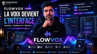 Miniature : ⬆️ Flowvox update : Symfony devient une plateforme d’agents vocaux temps réel