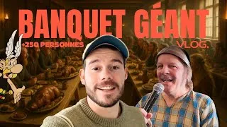 Miniature : Je mange au BANQUET GEANT d'Asterix, Philippe Katerine débarque - VLOG