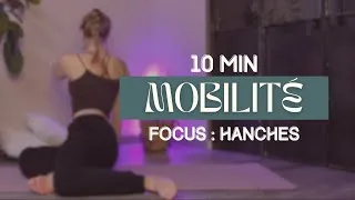 Miniature : Ouverture des HANCHES ☀️ Assouplis l'ouverture de tes hanches en 10 min !