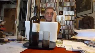 Miniature : Marcel Marnat travaillant à un texte sur la bibliothèque de Maurice Ravel, 29 mars 2012