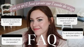 Miniature : Je fais le bilan de mon année de stage d'enseignement : j'ai beaucoup appris...