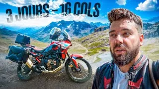 Miniature : 16 COLS en 3 JOURS à moto – Le road trip ultime dans les Alpes !