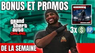 Miniature : BONUS X3 !!! GTA Online : Bonus & Promos de la semaine