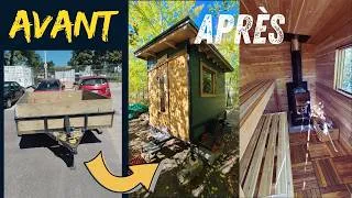 Miniature : J'AI TROUVÉ UNE VIEILLE REMORQUE ET CONSTRUIT CECI...