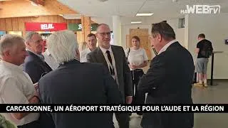 Miniature : Carcassonne, un aéroport stratégique pour l'Aude et la Région