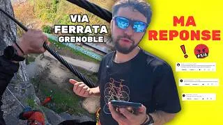 Miniature : VIA FERRATA : ECHEC... et REPONSE aux HATERS 😡 du short au 160k