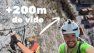 Miniature : AFFRONTER SA PEUR DU VIDE (VIA FERRATA THONES)