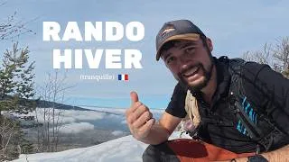 Miniature : RANDO HIVER PROCHE D'ANNECY (MONTAGNE D'ENTREVERNES)