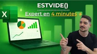 Miniature : Utiliser la fonction ESTVIDE sur Excel - Cas exemple