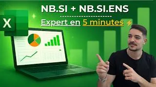 Miniature : Utiliser NB.SI sur Excel - Cas exemple