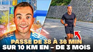 Miniature : Il passe de 38 à 36 min sur 10kms !