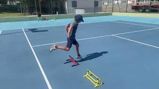 Miniature : Compilation of tennis fitness drills #16 🎾