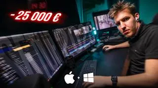Miniature : J'AI CONSTRUIT MON STUDIO YOUTUBE À 20 000€ (avec un datacenter dedans) #setup