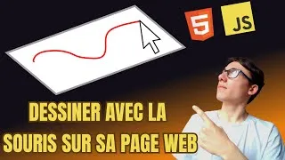 Miniature : 🎨 DESSINER avec la SOURIS sur un site internet en JS