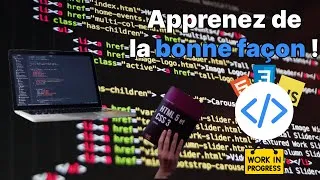 Miniature : 👨‍💻 4 ÉTAPES pour apprendre à coder de MANIÈRE EFFICACE
