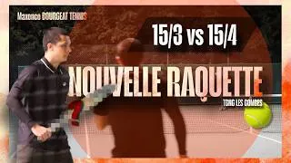 Miniature : NOUVELLE RAQUETTE ! - 15/3 vs 15/4 | TCNG Les Combes