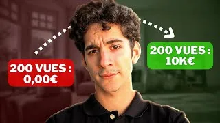 Miniature : Comment créer des contenus à 200 vues qui vendent grave ! (Vendre sur les réseaux)