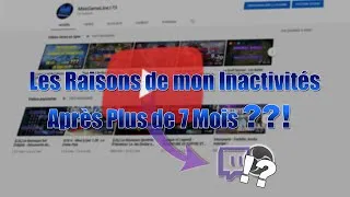 Miniature : Inactivités !?? Le Point sur ces sept Derniers Mois et ma Chaine de Stream !