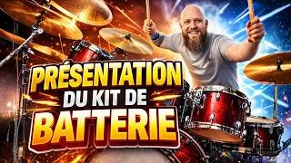 Miniature : Présentation du Kit de batterie : quelles sont les éléments qui composent une batterie acoustique ?