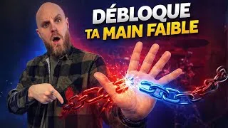 Miniature : Comment améliorer sa MAIN FAIBLE à la batterie: méthode et exercices