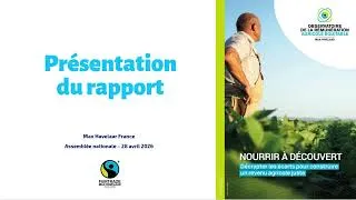 Miniature : Présentation de la première étude de l’Observatoire de la Rémunération Agricole Équitable