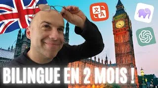 Miniature : Comment apprendre l'anglais avec l'IA (en 2 mois !)