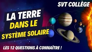 Miniature : La TERRE dans le SYSTÈME SOLAIRE ​🌍​​ 12 QUESTIONS essentielles à connaitre #dnb