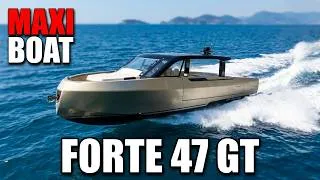 Miniature : FORTE 47 GT : UN DAY-BOAT TOUT EN ALU !