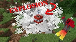 Miniature : Minecraft mais des TNT apparaissent aléatoirement