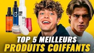 Miniature : ✅ TOP 5 Meilleurs PRODUITS COIFFANTS Cheveux Homme (Poudre, Cire, Gel, Argile, Spray…) 🦁🔥