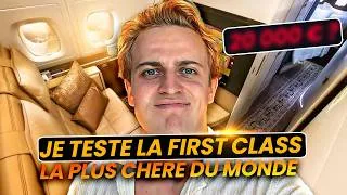 Miniature : BON PLAN OU ARNAQUE ? Test Complet de la First Class Emirates sur un Vol Long !
