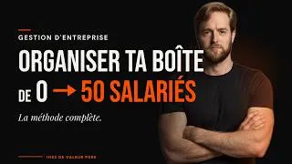 Miniature : Gestion d'entreprise : comment j'ai organisé et structuré ma boîte de 0 à 50 salariés en 3 ans