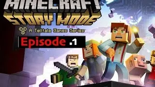 Miniature : Minecraft Story Mode gameplay EP1 Fr