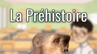 Miniature : La Préhistoire (Paléolithique vs Néolithique). L'Histoire expliquée en primaire