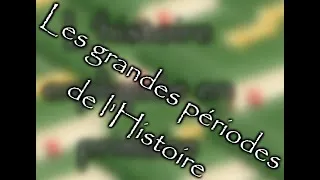 Miniature : Les grandes périodes de l'Histoire. L'Histoire expliquée en primaire